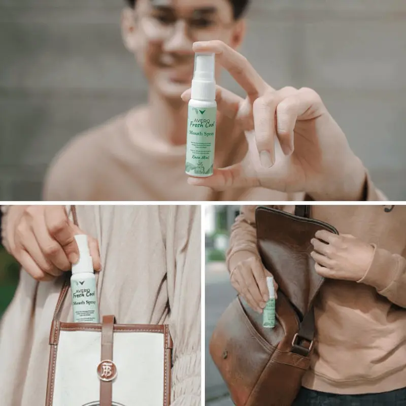 AVERO Penyegar Mulut - Fresh Cool Mouth Spray 1