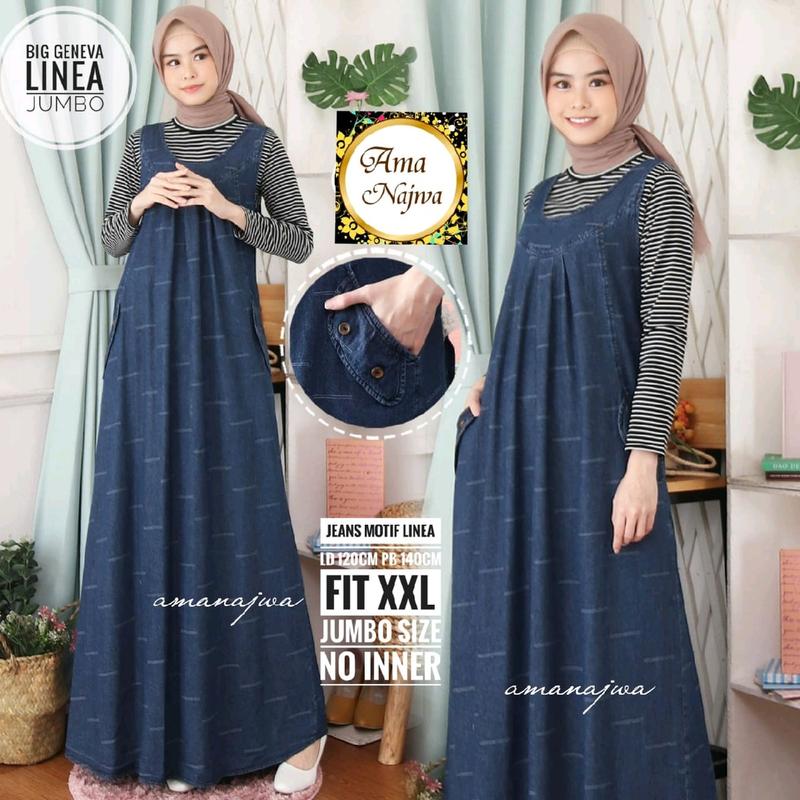 Overall jumbo jeans motif  LD 120 ( no inner) 2