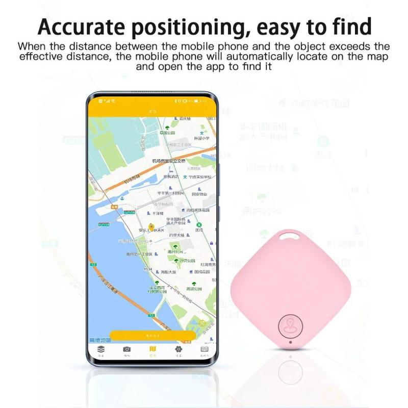 Product Introduction of GPS Tracker for Car Mini Tracking Device Cell Phone Tracker Tag Key Child Finder Smart Tracker Vehicle Anti-lost GPS Tracker Android Bluetooth 34
