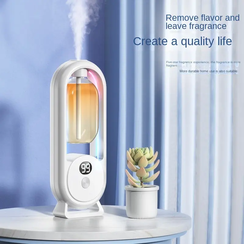 Aroma Diffuser Automatic Aerosol Dispenser Household Essential Oil Bedroom Hotel Ultrasonic Aroma Diffuser Odor Removal Lasting Fragrance Fragrance Machine