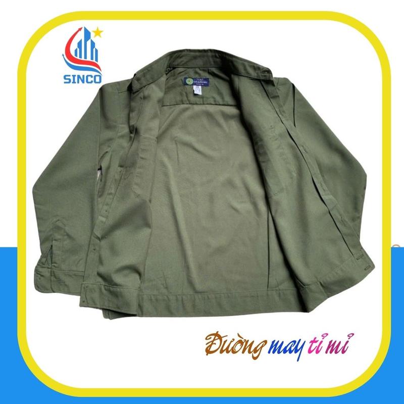 Áo bay lao động chất liệu cao cấp, hàng loại 1, Bảo Hộ Sinco, bền đẹp, thoáng mát, thấm hút mồ hôi tốt. 3