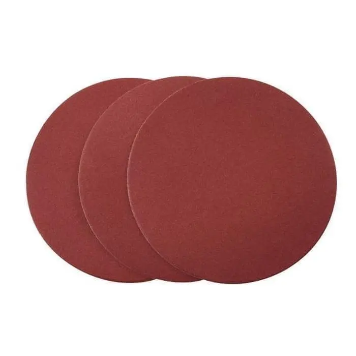(10 PCS) TATAKAN AMPLAS 4" INCH 1PC + 10 PCS AMPLAS TEMPEL VELCRO 5