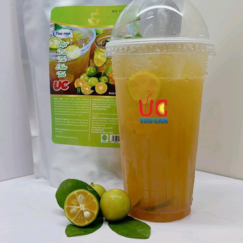  1Kg Pha 50Ly Trà Tắc Hòa Tan UC Hàng Công Ty Thơm Ngon Chuẩn Vị Dễ Pha Không Cần Ủ Trà Nguyên Liệu Đảm Bảo ATVSTP,Trà Xanh 