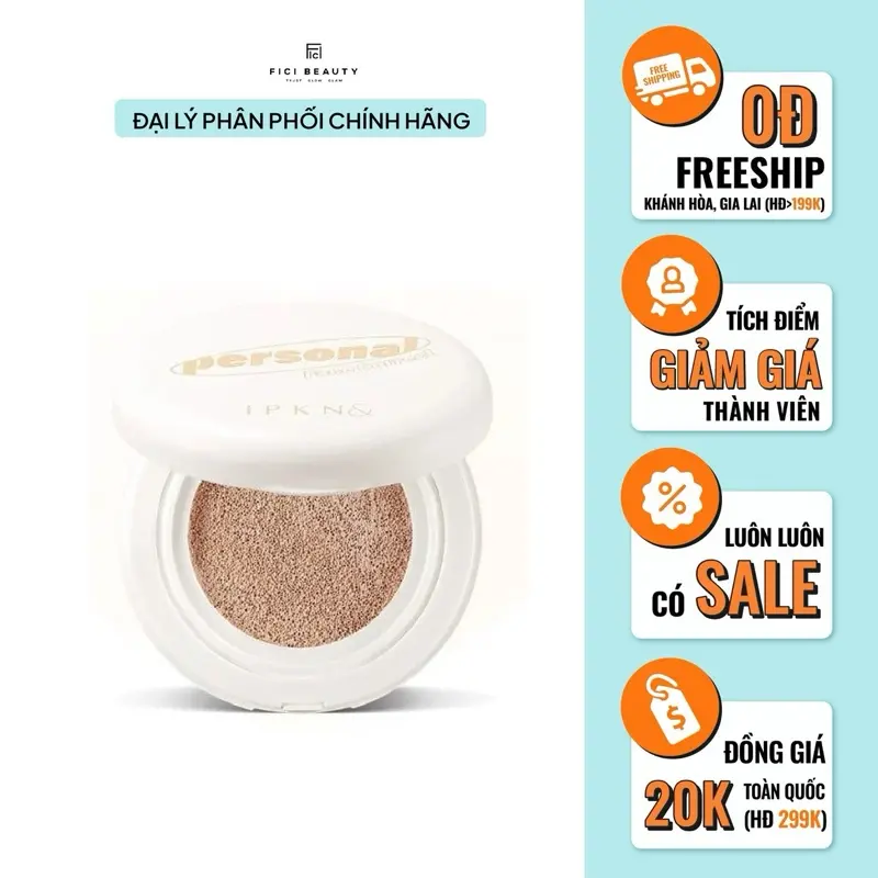 Phấn Nước IPKN Personal Tone Cover 15g
