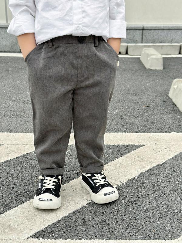 Quần Âu Vải BUN.BON KIDS, Quần Âu Cotton Khô Cho Bé Mặc Đi Chơi, Đi Học Từ 8-26Kg 3