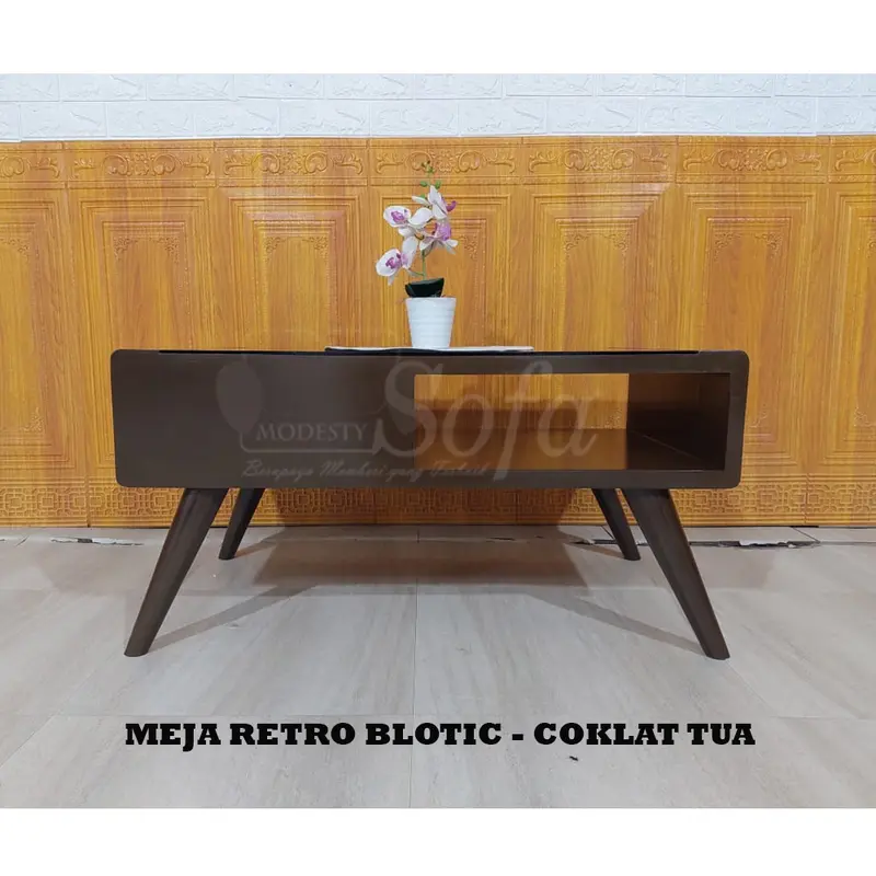 Meja Retro Blotic - Meja Retro Blotic modesty sofa 2
