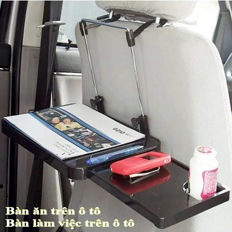 Bàn trên ô tô Bàn ăn bàn làm việc gấp gọn trên ô tô 0