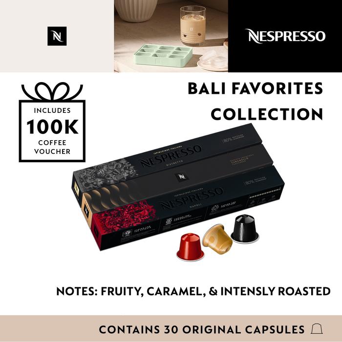 Gambar Nespresso Bali Favorites Collection Coffee Pack (Kopi Kapsul) dari Nespresso Official Store Kab. Bogor Tokopedia