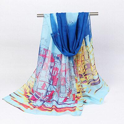 Product Introduction of Khăn Choàng Voan Tức Thì, Parsimonious, 50 * 150cm, Thời Trang Nữ, Khăn Trùm Đầu Hồi Giáo, Turba, WJ1042-11 20