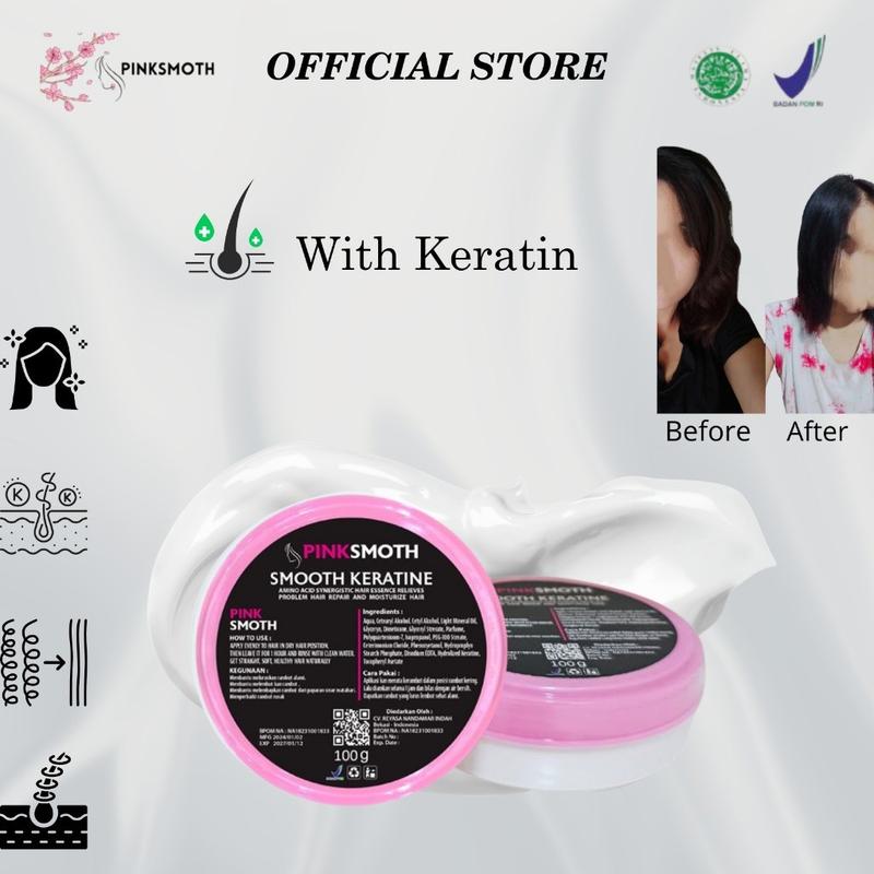 PELURUS RAMBUT TREVEL SIZE 100ML - PINKSMOTH KERATINE AMPUH 0