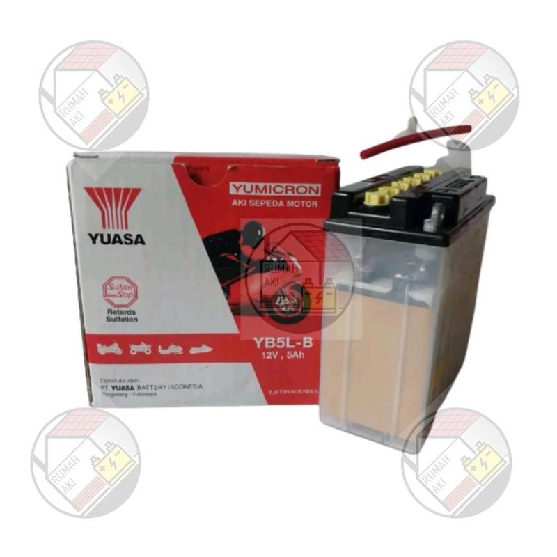AKI MOTOR JUPITER Z BURHAN, VEGA RR, FIZ R YB5-LB YUASA ORI Accessories Motorcycle 2