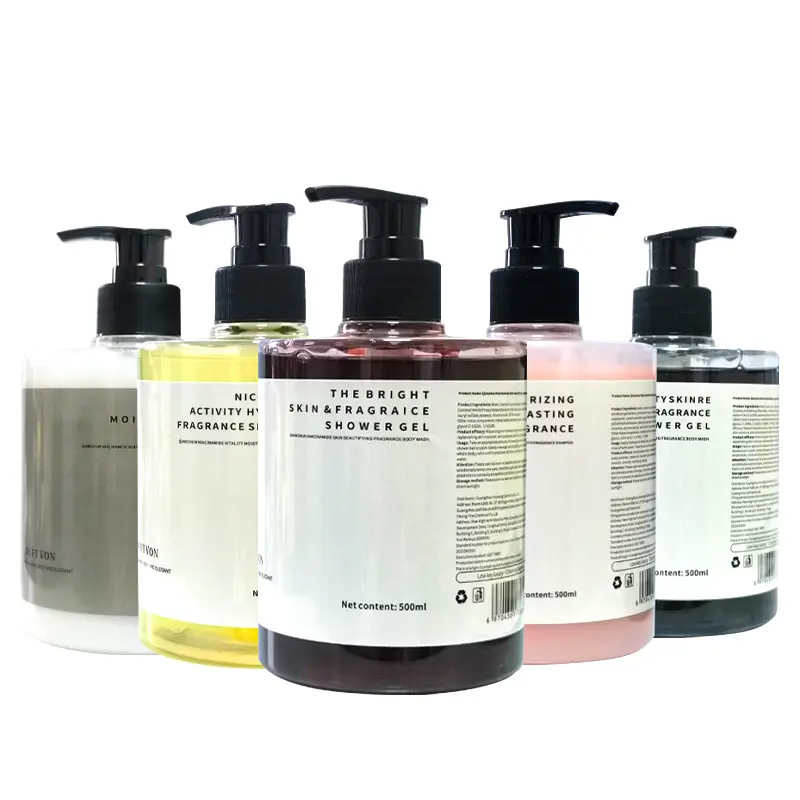 Niacinamide Fragrance Shampoo Conditioner Shower Gel Set Hair Mask Haircare Comfort dry  shampoo leave  conditioner Scent Scented