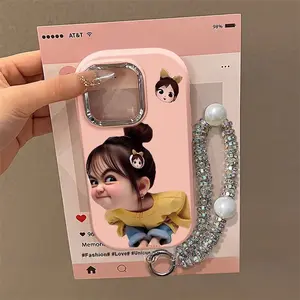 untuk Case iPhone11 pro max plus 15 14 Plus XR 13 12 PRO 7 6 8 7+ 6+ 8+ Xs Max Cangkang lunak anti jatuh silikon