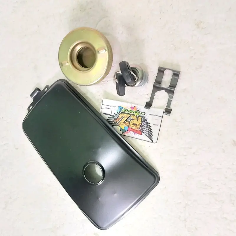 Tutup tangki bulat kunci tangki tengki cover tutup tangki GL100 gl100 gl125 2