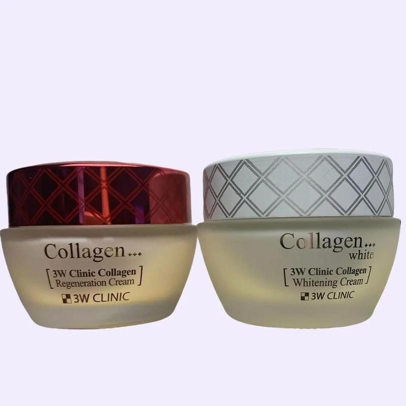Kem Mặt 3W CLINNIC Trắng / Đỏ Collagen Whitening 60ml  Hàn Quốc Skincare Women Làm Đẹp Da  Dưỡng Ẩm Da Chăm Sóc Da