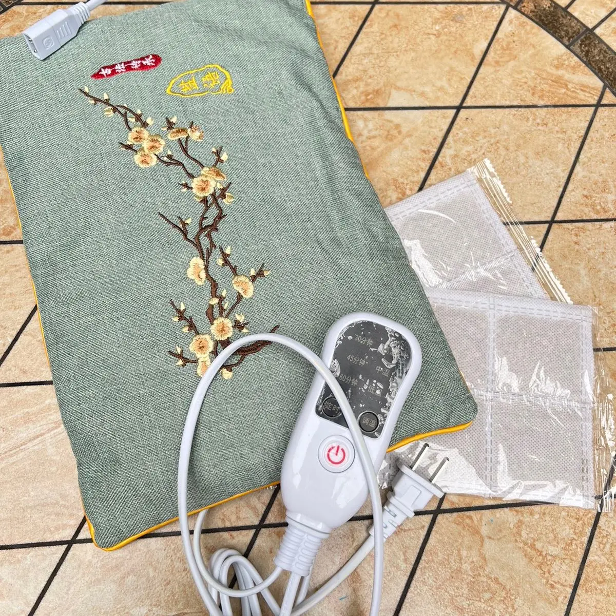 Gối chườm muối thảo dược giảm đau cổ vai gáy, đau bụng, lưng hàng loại 1 Massage