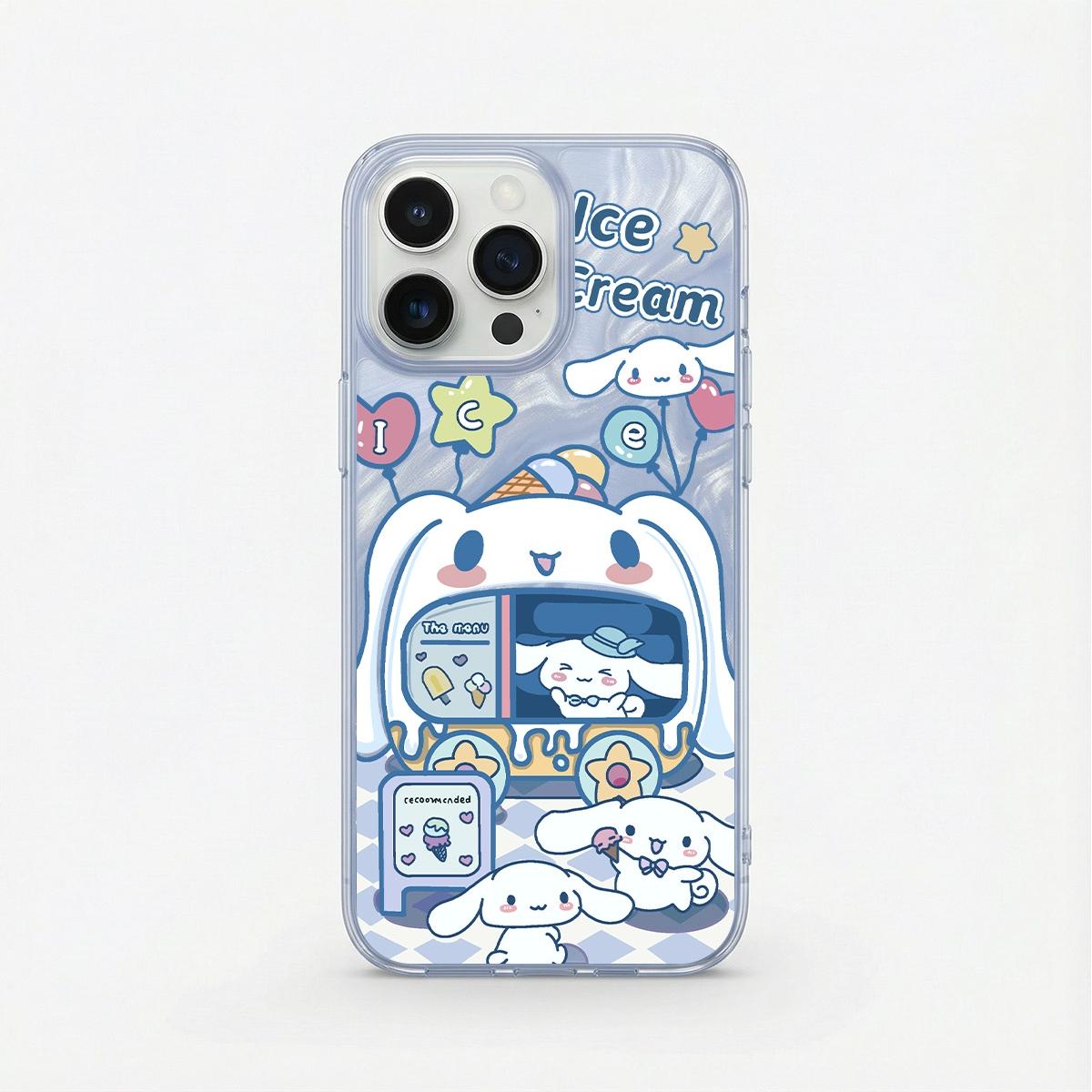 Cinnamoroll Casing hp untuk Realme C63 C55 C53 C51S C51 C35 4G C30 C3 C25 C21Y C20A C2 C15 C11 C11 8I 7 6 12 11 10 14 PRO C17 C12 6I 6I silikon phone case terbaru aesthetic softcase lucu estetik mewah premium shockproof transparan cover