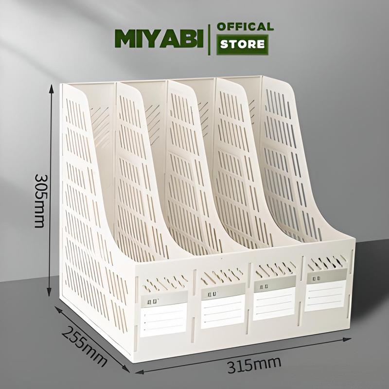  Khay Kệ Đựng Sách Tài Liệu Văn Phòng A4 Để Bàn 5 Ngăn Khay Đựng Tài Liệu  Kệ Đựng Sắp Xếp Sách Vở - MIYABI 