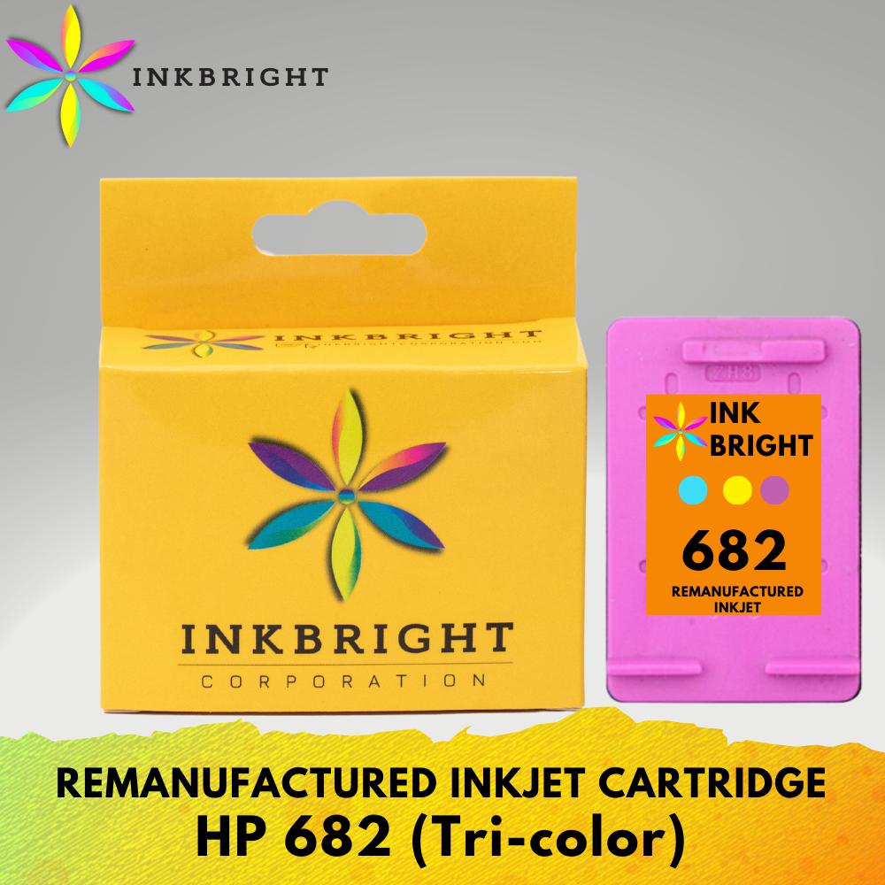 InkBright 682 Tri-color Ink Cartidge (682C 682) - TikTok Shop Philippines