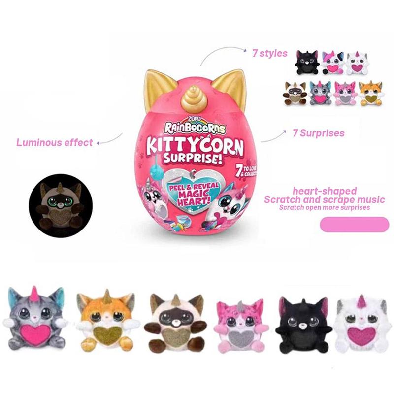 Product Introduction of Rainbocorn Sparkle Heart Surprise-Kittycorn Series I5R2 24