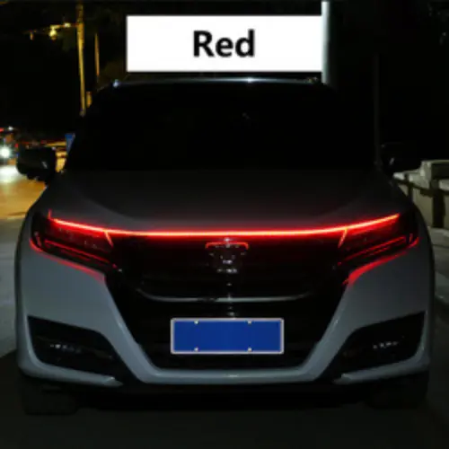 LAMPU DEKORASI LIS BODY MOBIL LAMPU ALIS 12 VOLT MOBIL LAMPU KAP MOBIL BUKAN RUNNING- 2 METER Car Kendaraan 5
