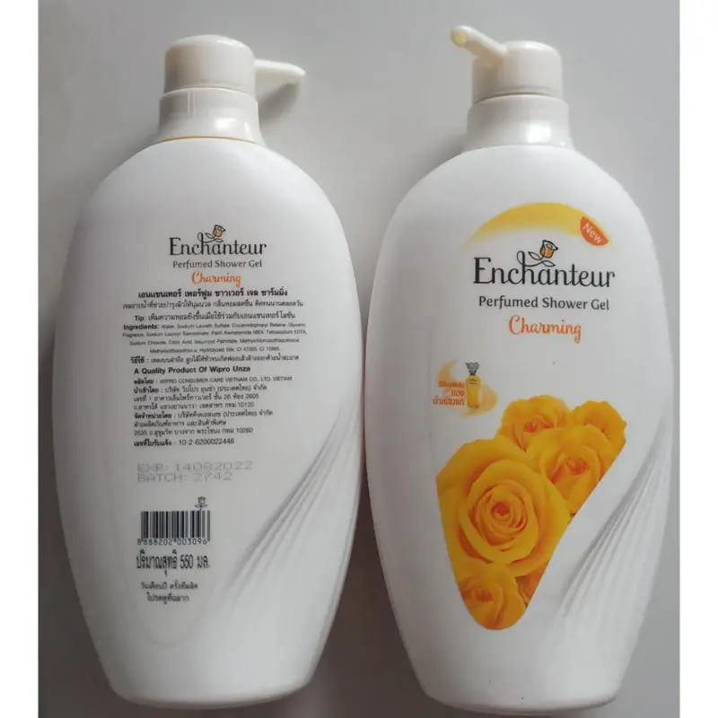 [Mẫu Mới] Chai 1200ML Sữa Tắm Enchanteur Hương Nước Hoa , Dưỡng Sáng Mịn Da , Thơm Ngát Hương Hoa - -GIÁ TỐT-