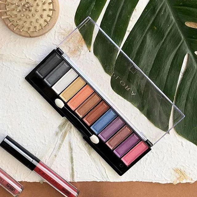 Product Introduction of ENVIO - IMPLORA Eyeshadow Beauty Palette 12 Warna/ 13 Warna/ Kupu/ 9in1 1