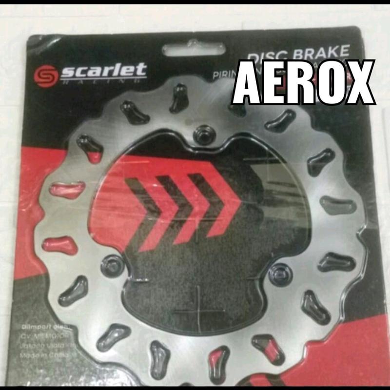 N MAX AEROX OLD NEW PIRINGAN REM CAKRAM DISC BRAKE DPN BLKG ORIGINAL SCARLET N MAX OLD NEW AEROX LEXI UKURAN STANDAR VARIASI Motorcycle 5