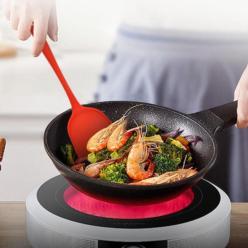 Product Introduction of Edible Grade Silicone NonStick Kitchen Utensil Set with HeatResistant Spatula Cooking Made Easy U9W7 29