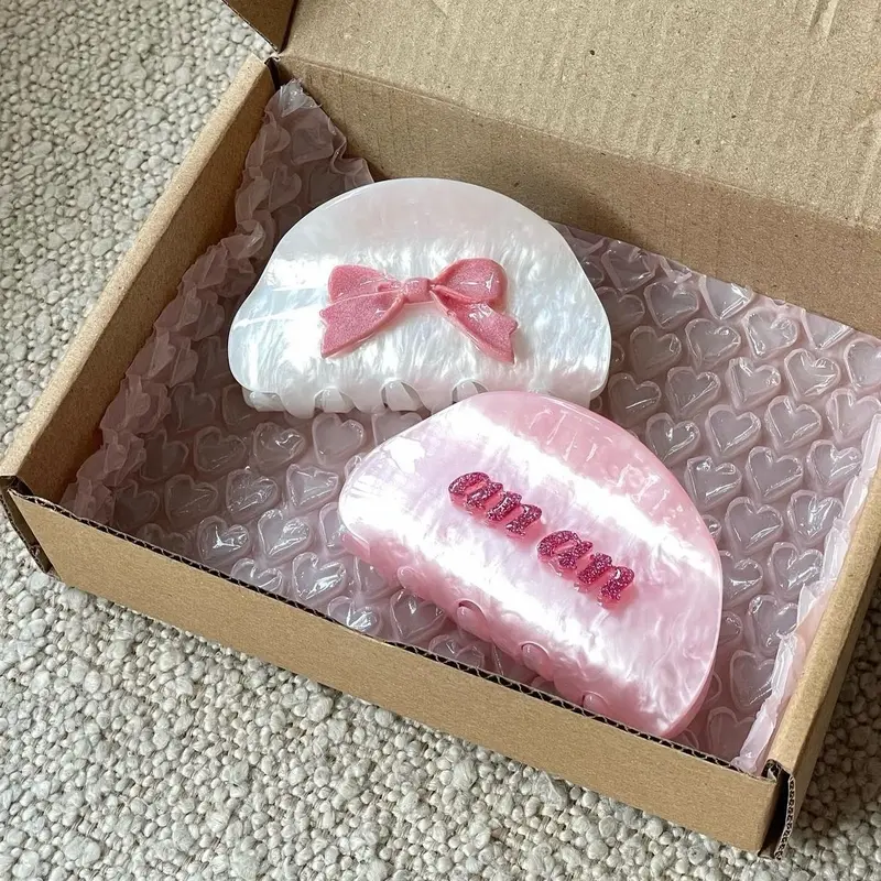 [TẶNG HỘP QUÀ] Kẹp Tóc Khắc Tên, Đính Tên, Gắn Tên Theo Yêu Cầu Cho Nữ Làm Quà Tặng Cute Đèn kẹp tóc  khắc tên 6