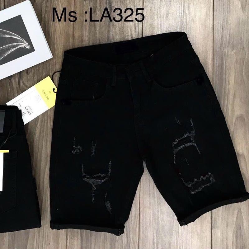  Quần short rin nam đen rách có big size từ 40kí  đến 95kí 