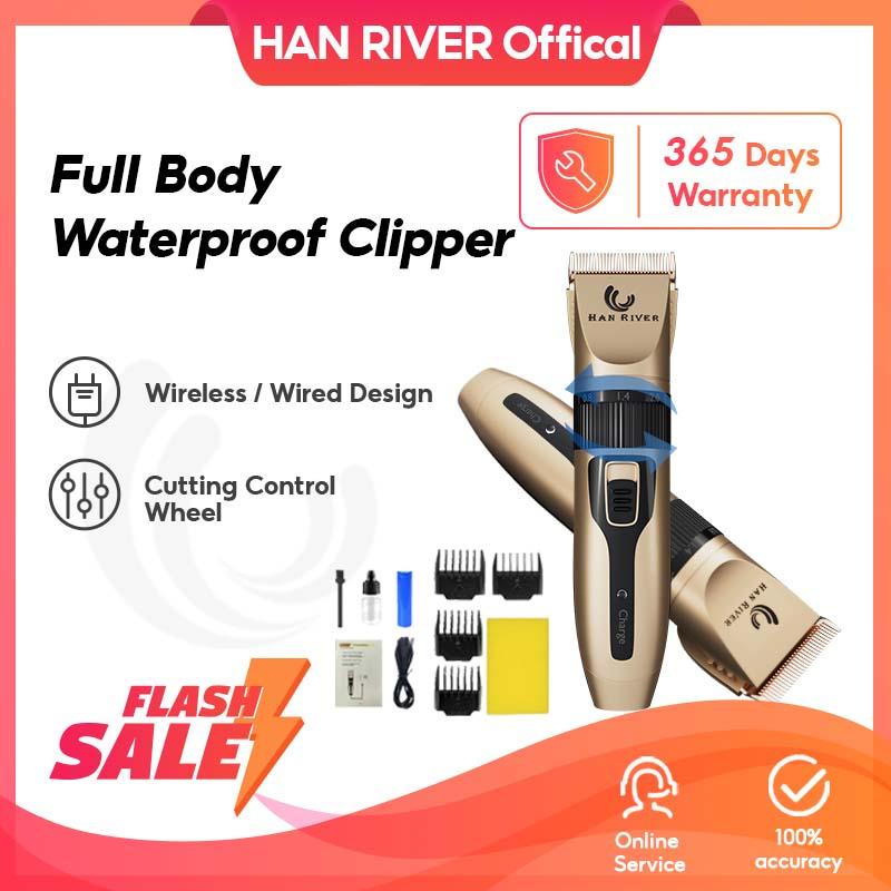 【Hot Sale】HAN RIVER Razor Hair Cut HRLFQ01GD Hair Clipper Cordless ...