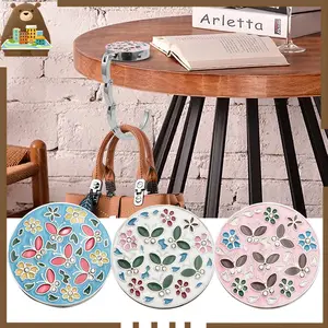 Gantungan Tas Meja Kantor Portable Bag Hanger Kait Lipat