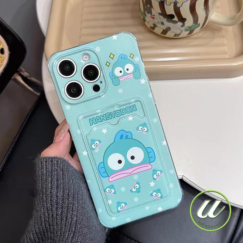 Ốp Lưng Cho IPhone XS Max 12 13 11 15 16 14 Pro Max 7 8 6 6s 16 15 14 Plus X XR SE 2022 Thẻ Khe Cắm Ví Quái Vật Nước Nhỏ 2