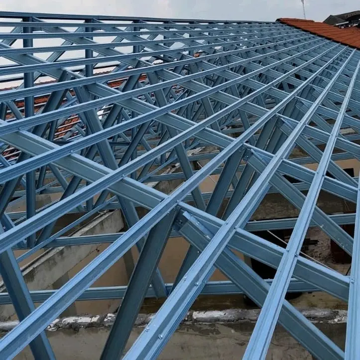 Siap Survei lokasi Pemasangan Rangka Baja ringan untuk atap rumah, kantor atau pabrik