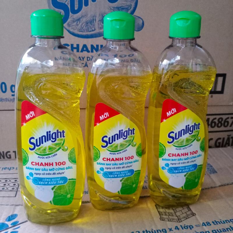 Nước rửa chén Sunlight 1 chai 400g hương chanh - Làm Sạch