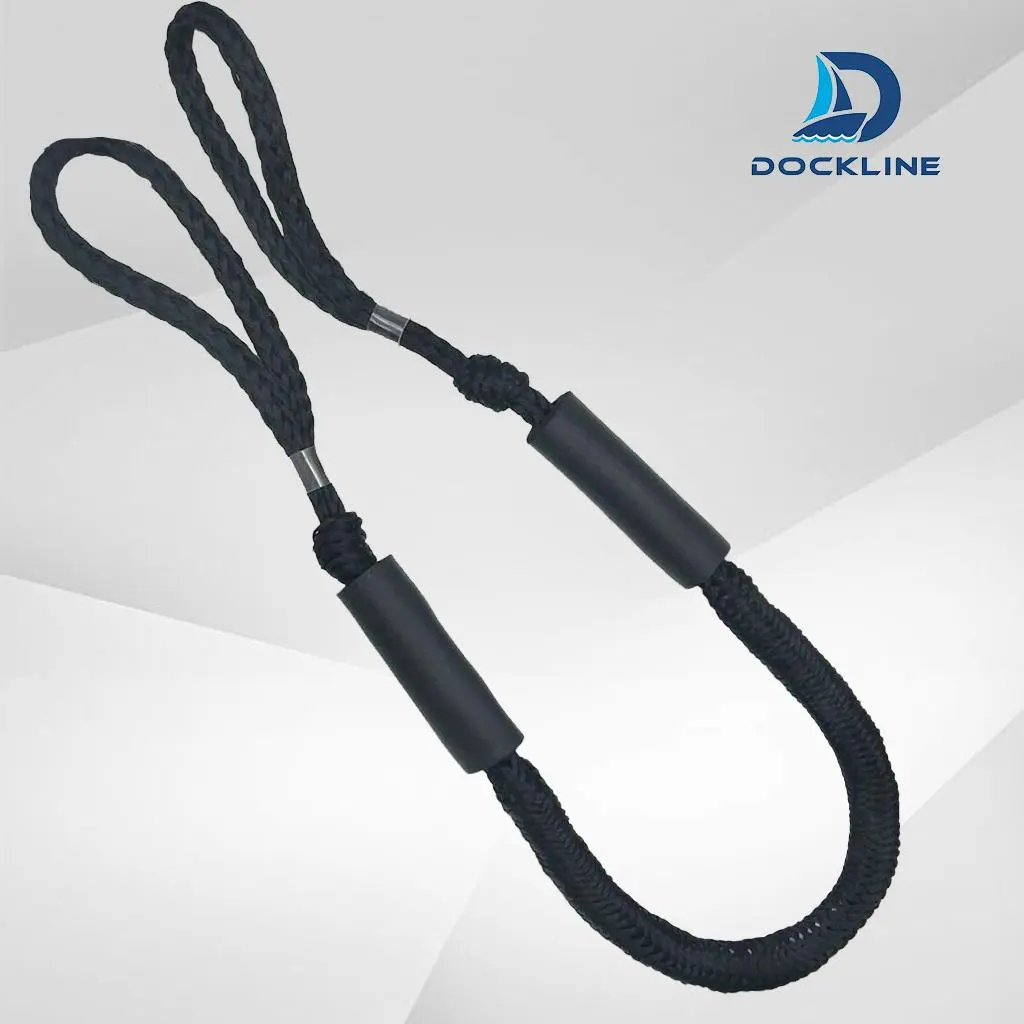 Boat Elastic Rope, 2 Counts Kayak Mooring Ropes, Extendable Yacht Mooring Rope, Anchor Rope, Docking & Anchoring Equipment for Boat