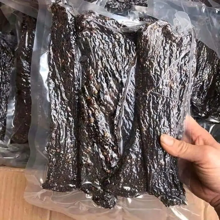 Thịt Trâu Gác Bếp Điện Biên 500g kèm chẩm chéo ngon Ăn Vặt