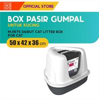 Gambar M-Pets Dairut Cat Litter Box / Kandang Pasir Gumpal Kucing dari M-Pets Volk Pets Indonesia Kota Tangerang 3 Tokopedia