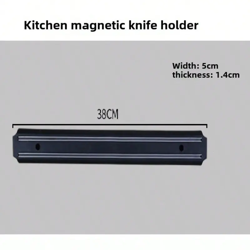 #KUP 1 Piece / 2 Pieces 15 Inch Multi-Function Magnetic Knife Holder Rack, Wall Mounted Knife Magnetic Strip Organizer With Super Strong Magnet For Kitchen, Garage, Workshop 5
