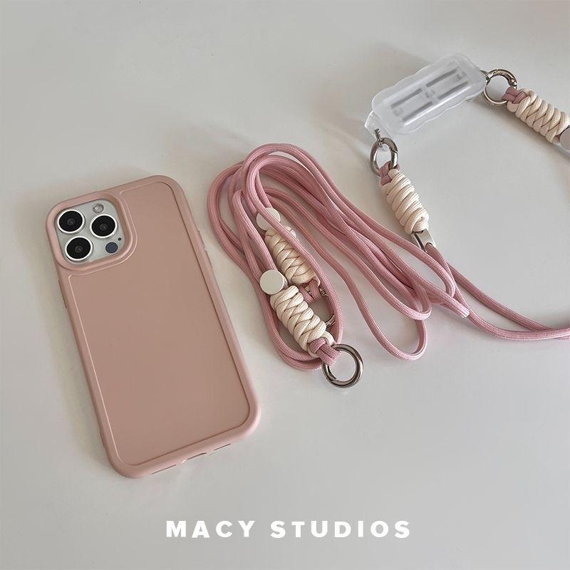 Product Introduction of 2025 New Crossbody Phone Lanyard Stretchable Adjustable Card Wave Pattern Back Clip, Stylish and Good-looking, Only for Flat Phone Cases 4