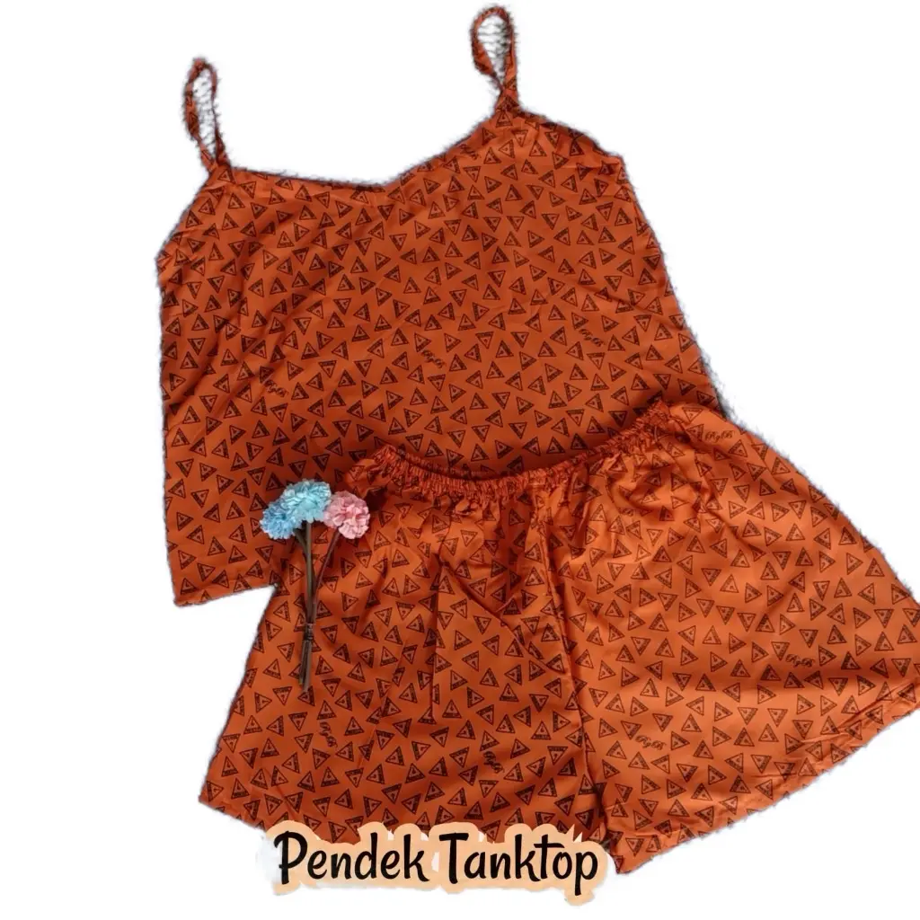 Setelan Tank top pendek