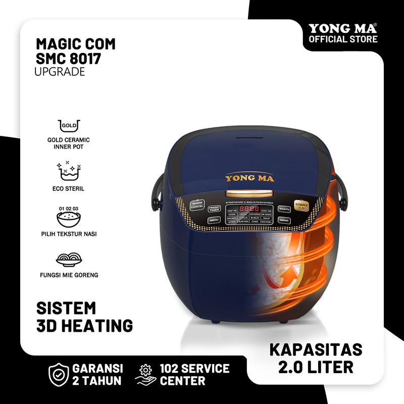 Yong Ma Rice Cooker SMC 8017 NEW 4