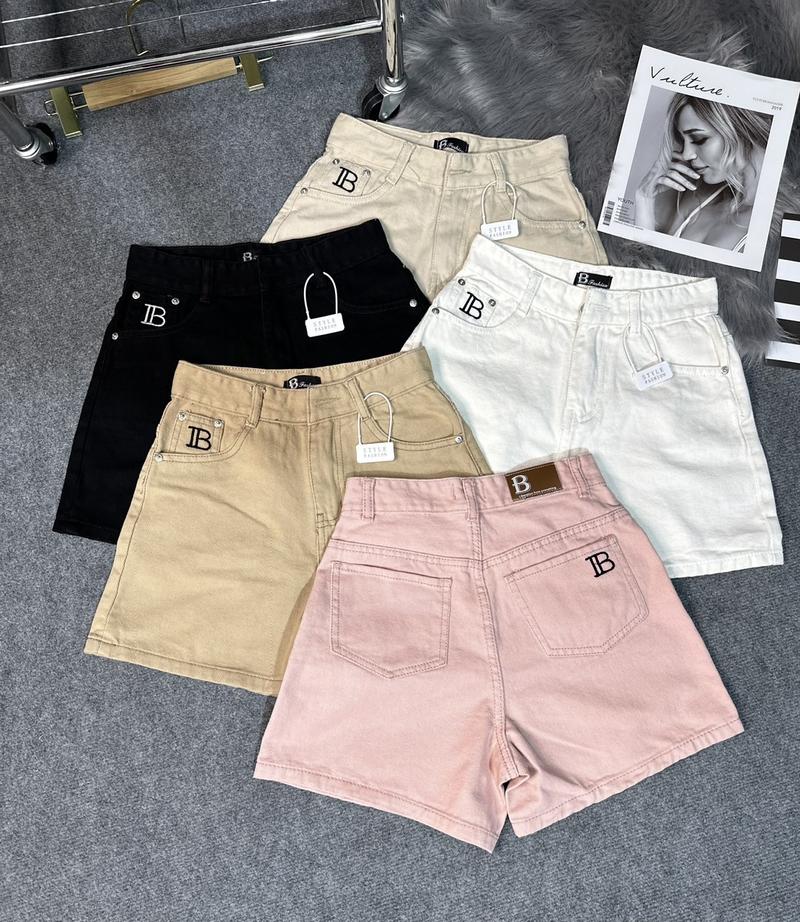 Product Introduction of Quần Short Kaki Chữ B Thêu Form Cạp Cao 4sz S M L XL 8