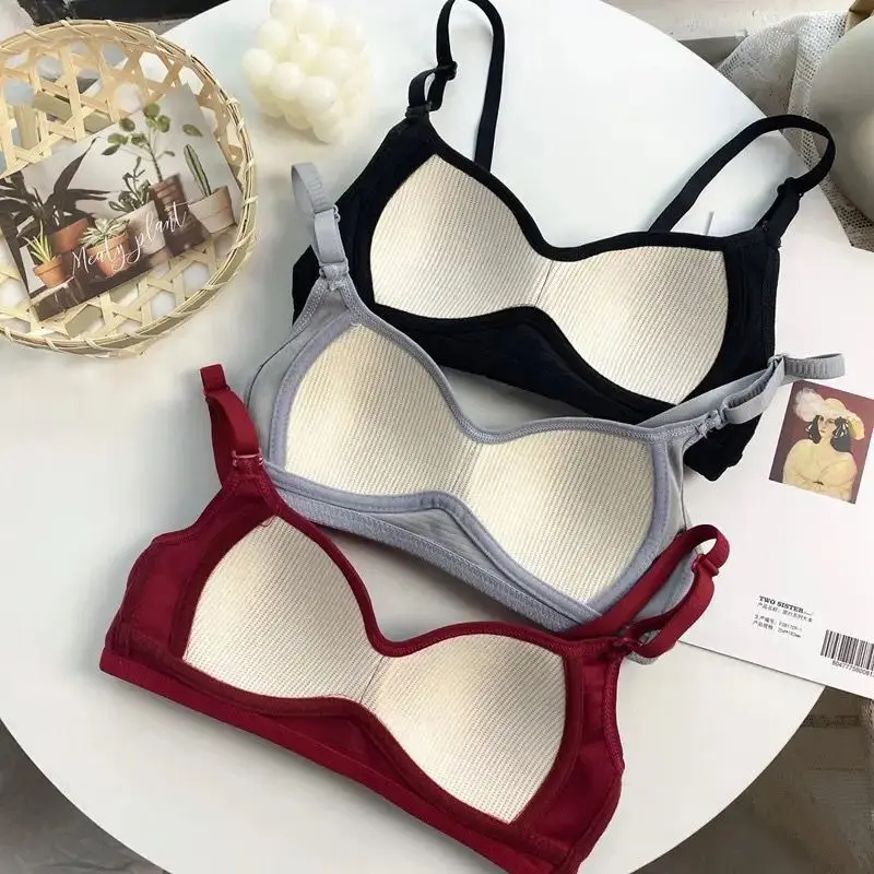 Bra Push Up Wanita Bh Style  Polos  Garis High Quality 1088 3