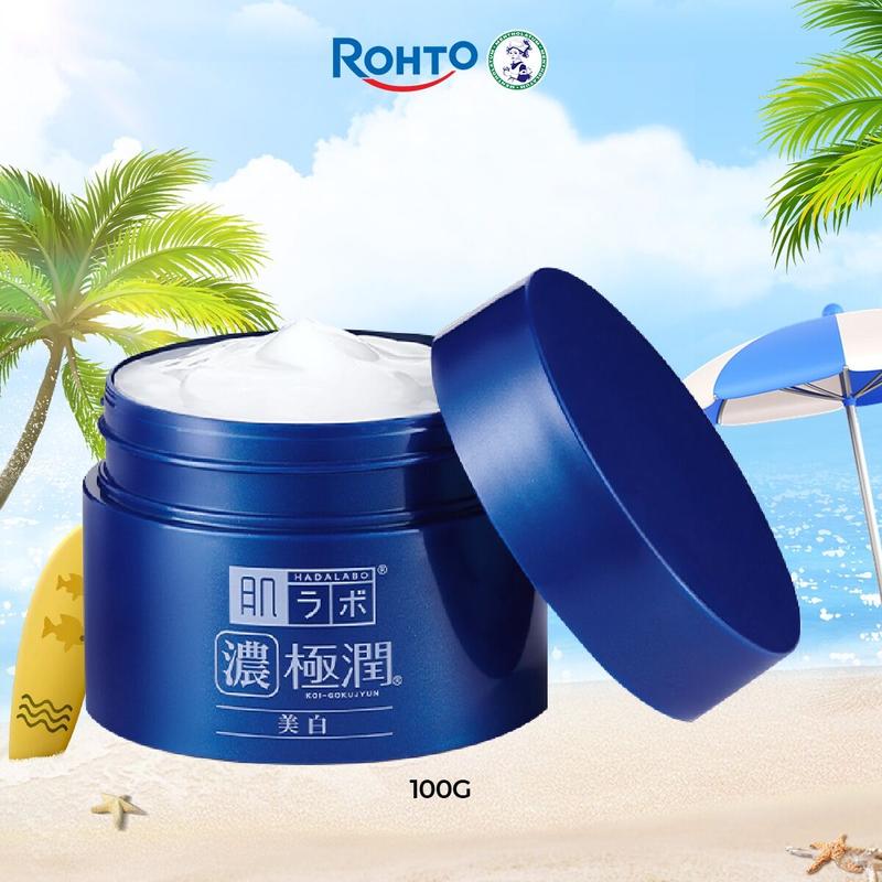 Gel dưỡng sáng da và cấp ẩm dành cho da Hada Labo Koi-Gokujyun Whitening Perfect Gel (100G)