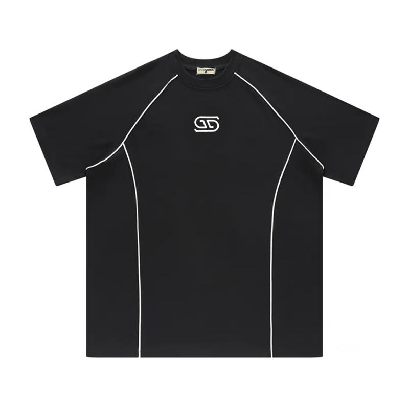 Áo Thun Nam Nữ Raglan Line Phối Viền Hot Trend Form Rộng Tay Lỡ Unisex Top Cổ Tròn