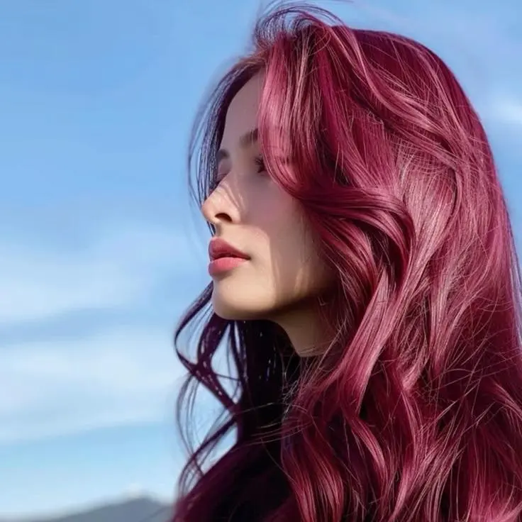 Red whine / Merah Burgundy Maroon