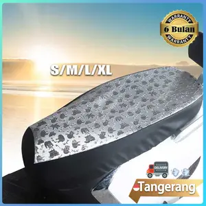 Sarung Jok Motor / Cover Jok Motor / Cover Seat Motor Anti Panas & Waterproof Semi Kulit
