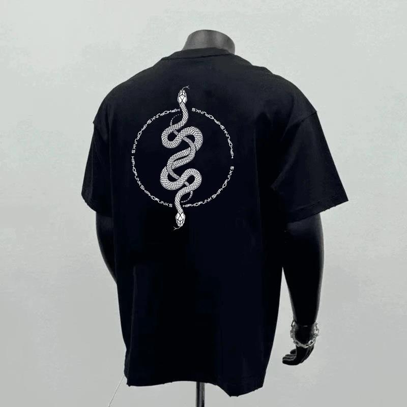  Áo Thun Ngắn Cotton Nguyên Chất Chịu Lực Thương Hiệu Mỹ Hợp Xu Hướng In Chữ Cổ Tròn Thường Áo Thun Nam Cổ Bẻ Ngắn Phong Cách Mùa Hè 